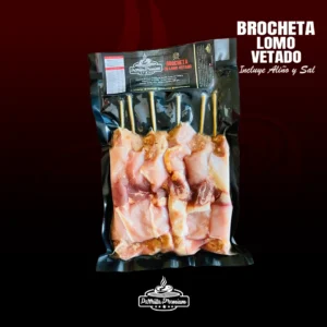 Brochetas de Lomo Vetado