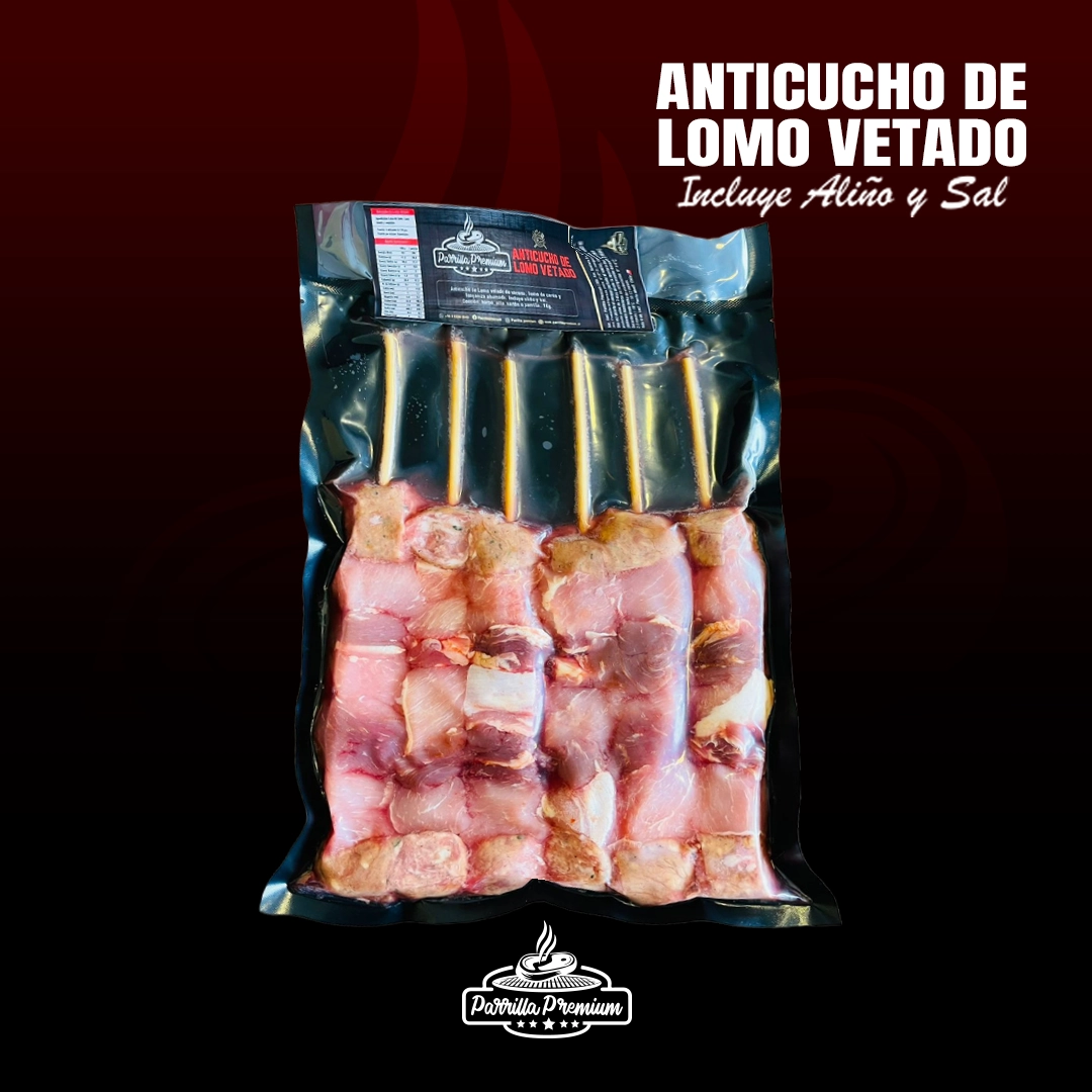 PACK 42 Anticuchos de Lomo Vetado / 20 a 21 pers. - Imagen 4