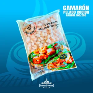 1 kg Camarón 100-200 Cocido - Sin Cáscara