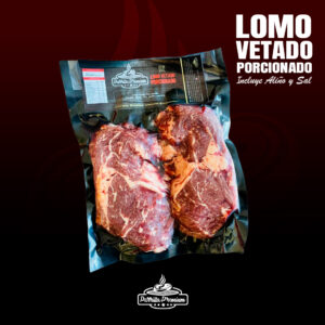 2 Lomos Vetados Cat V - Porcionado