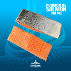 1,5 Kg Porciones Salmón Premium-con piel